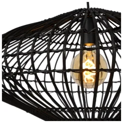 MAGALI - Hanglamp - Ø 56 cm - 1xE27 - Zwart*Lucide Flash Sale