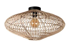 MAGALI - Plafonnière - Ø 56 cm - 1xE27 - Naturel*Lucide Best