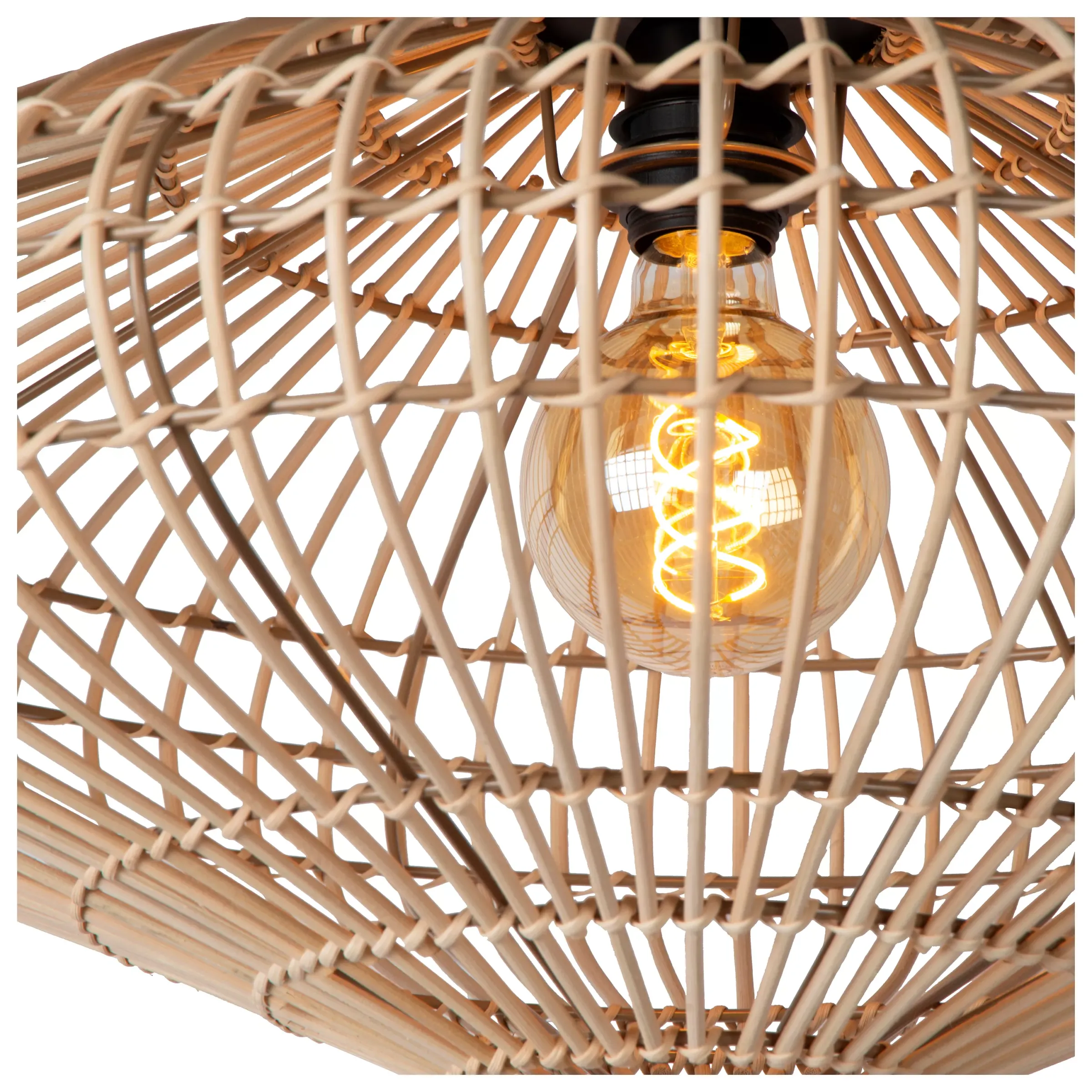 MAGALI - Plafonnière - Ø 56 cm - 1xE27 - Naturel*Lucide Best