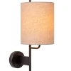 MAGIC - Wandlamp - 1xE27 - Met USB oplaadpunt - Zwart*Lucide Outlet