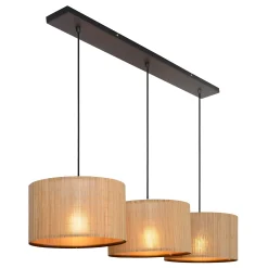 MAGIUS - Hanglamp - 3xE27 - Naturel*Lucide Store