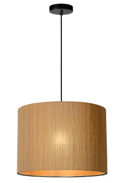 MAGIUS - Hanglamp - Ø 42 cm - 1xE27 - Naturel*Lucide Discount