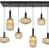 MALOTO - Hanglamp - 7xE27 - Amber*Lucide New