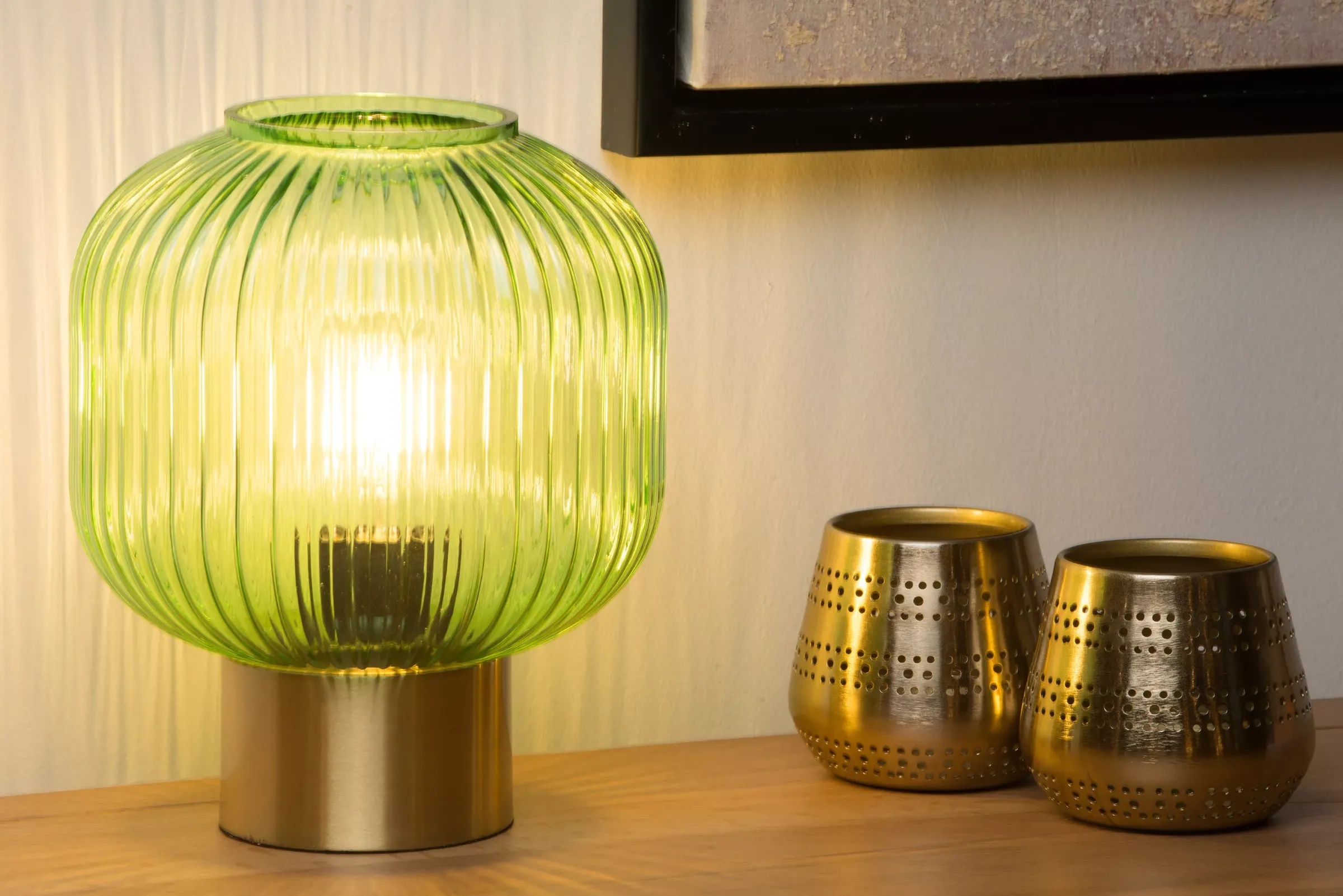 MALOTO - Tafellamp - Ø 20 cm - 1xE27 - Groen*Lucide Clearance