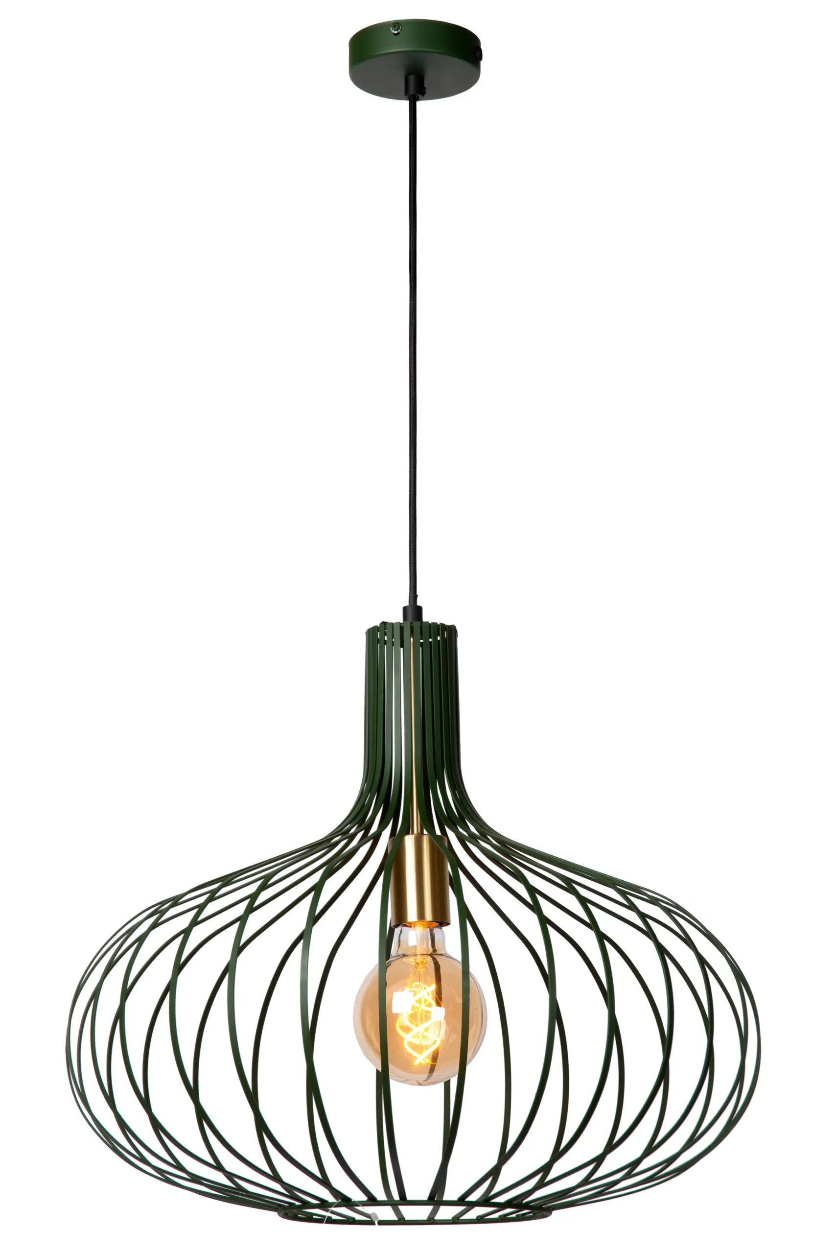 MANUELA - Hanglamp - Ø 50 cm - 1xE27 - Groen*Lucide Store