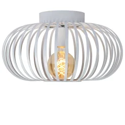 MANUELA - Plafonnière - Ø 39,5 cm - 1xE27 - Wit*Lucide Cheap