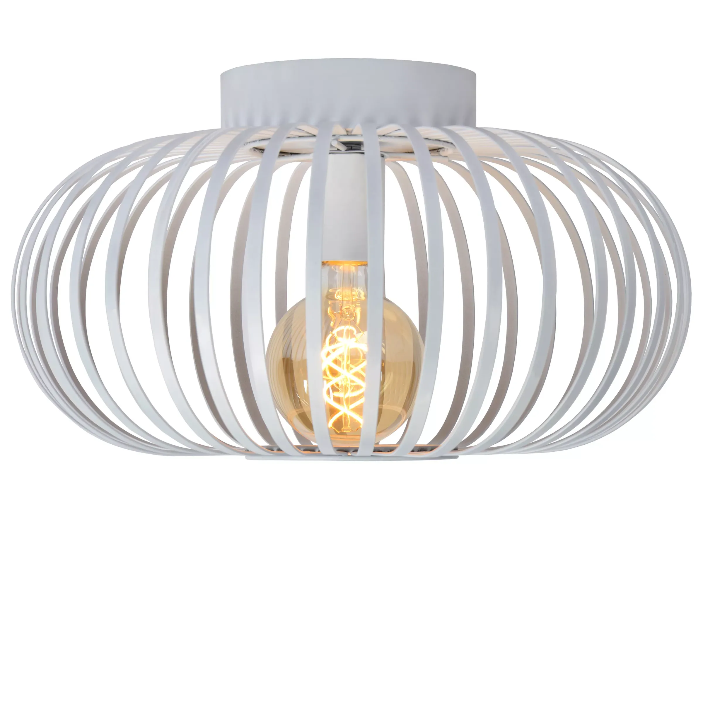 MANUELA - Plafonnière - Ø 39,5 cm - 1xE27 - Wit*Lucide Cheap