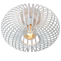 MANUELA - Plafonnière - Ø 39,5 cm - 1xE27 - Wit*Lucide Cheap