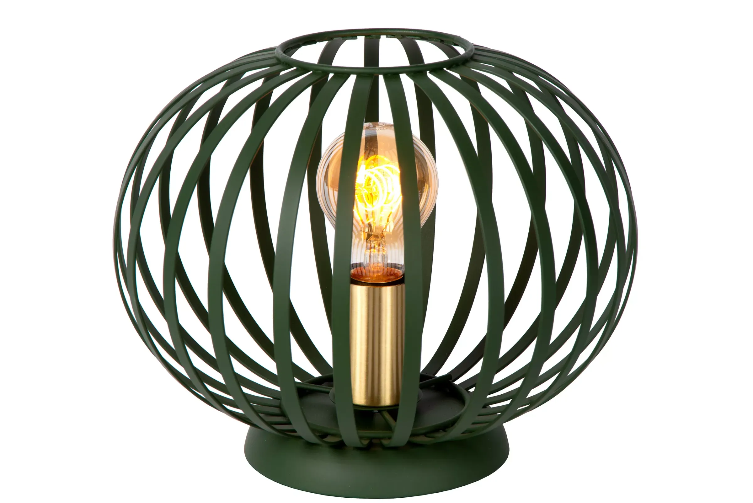 MANUELA - Tafellamp - Ø 25,5 cm - 1xE27 - Groen*Lucide Online