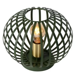 MANUELA - Tafellamp - Ø 25,5 cm - 1xE27 - Groen*Lucide Online