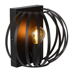 MANUELA - Wandlamp - 1xE14 - Zwart*Lucide Flash Sale