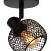 MAREN - Plafondspot - 1xE14 - Zwart*Lucide New