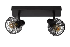 MAREN - Plafondspot - 2xE14 - Zwart*Lucide Best Sale