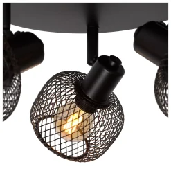 MAREN - Plafondspot - Ø 37 cm - 3xE14 - Zwart*Lucide Discount