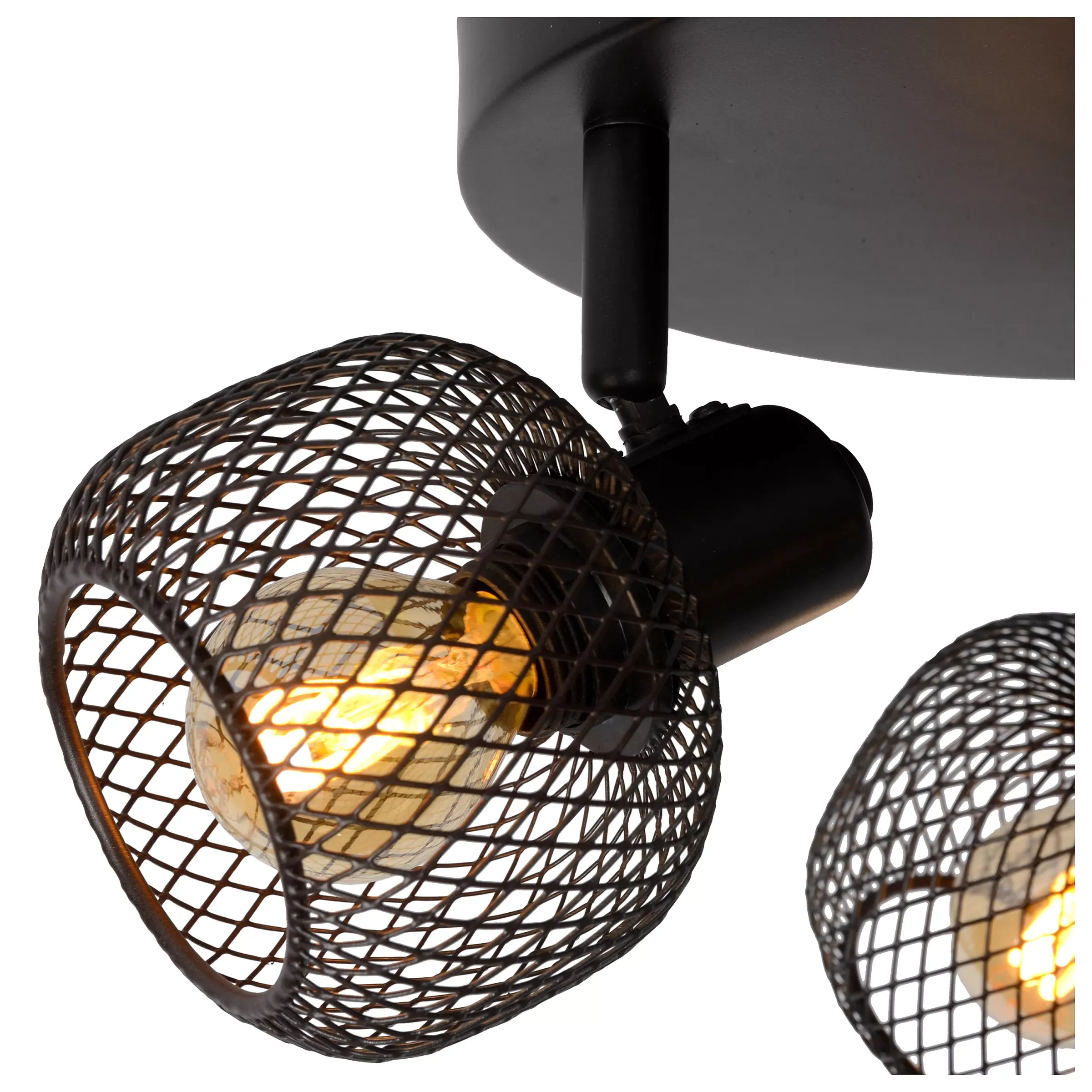MAREN - Plafondspot - Ø 37 cm - 3xE14 - Zwart*Lucide Discount