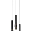 MARGARY - Hanglamp - Ø 28 cm - LED Dimb. - 3x4W 2700K - Zwart*Lucide Outlet