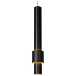 MARGARY - Hanglamp - Ø 28 cm - LED Dimb. - 3x4W 2700K - Zwart*Lucide Outlet