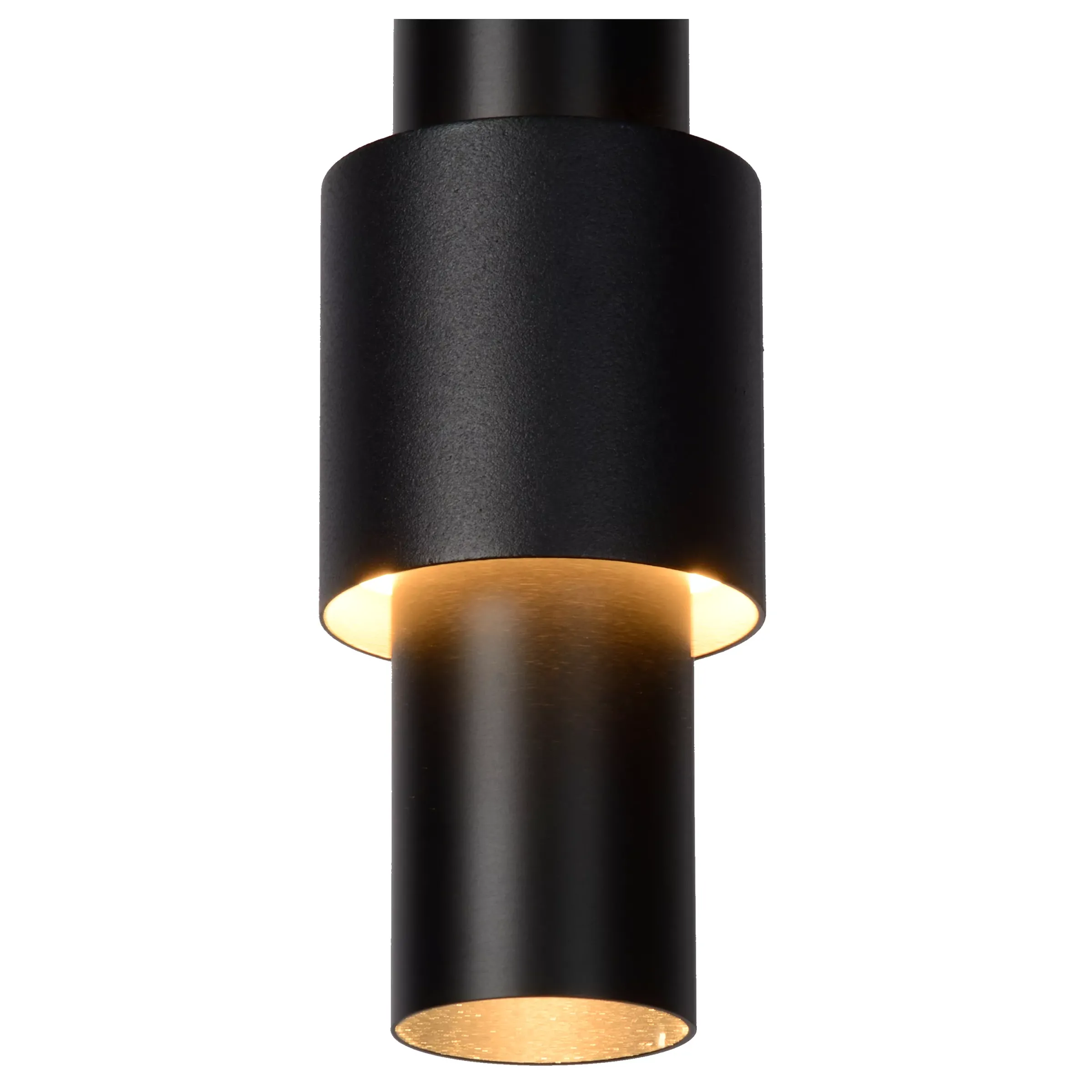 MARGARY - Hanglamp - Ø 28 cm - LED Dimb. - 3x4W 2700K - Zwart*Lucide Outlet
