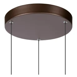 MARGARY - Hanglamp - Ø 28 cm - LED Dimb. - 3x4W 2700K - Koffie*Lucide Sale