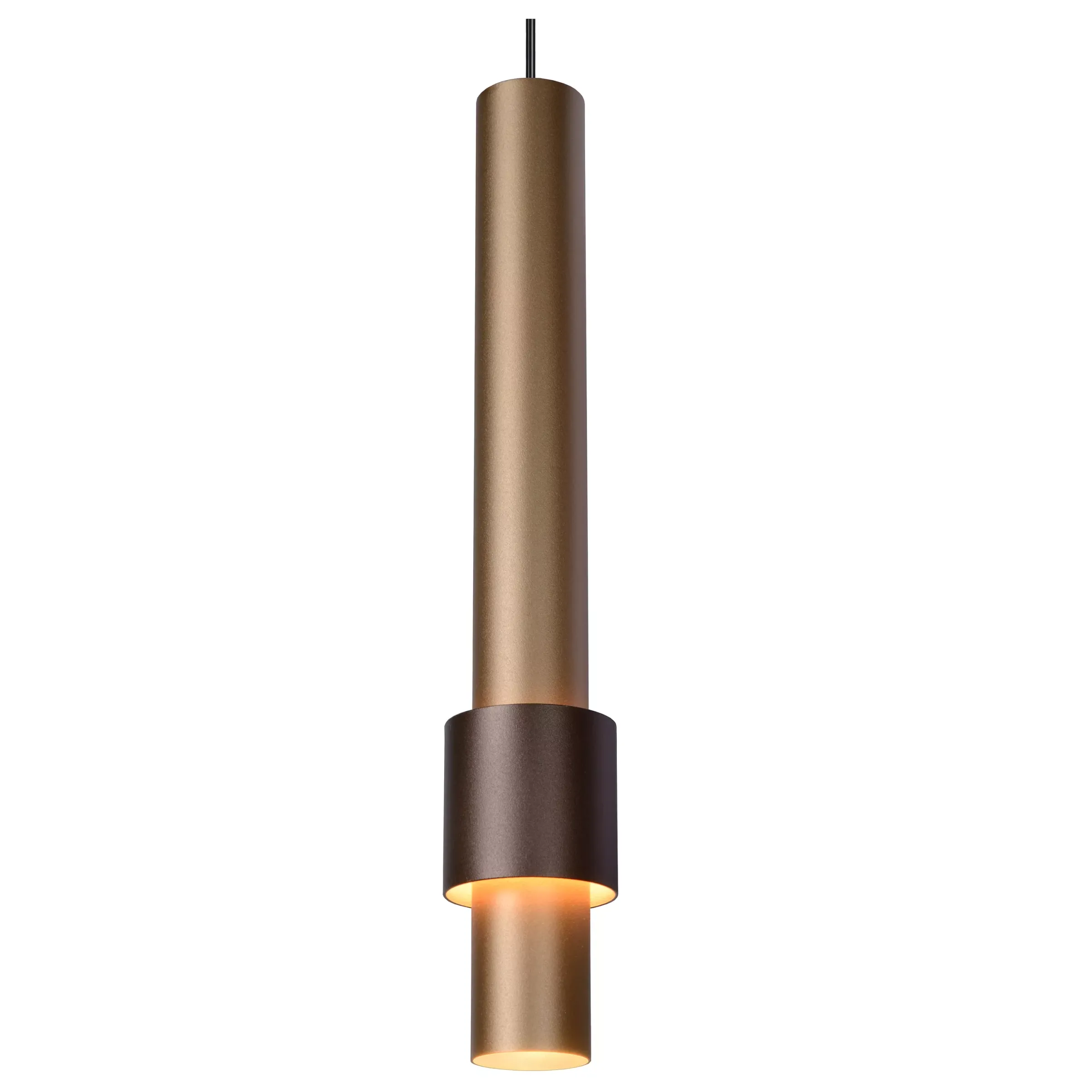 MARGARY - Hanglamp - Ø 28 cm - LED Dimb. - 3x4W 2700K - Koffie*Lucide Sale