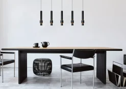 MARGARY - Hanglamp - LED Dimb. - 5x4,2W 2700K - Zwart*Lucide Shop