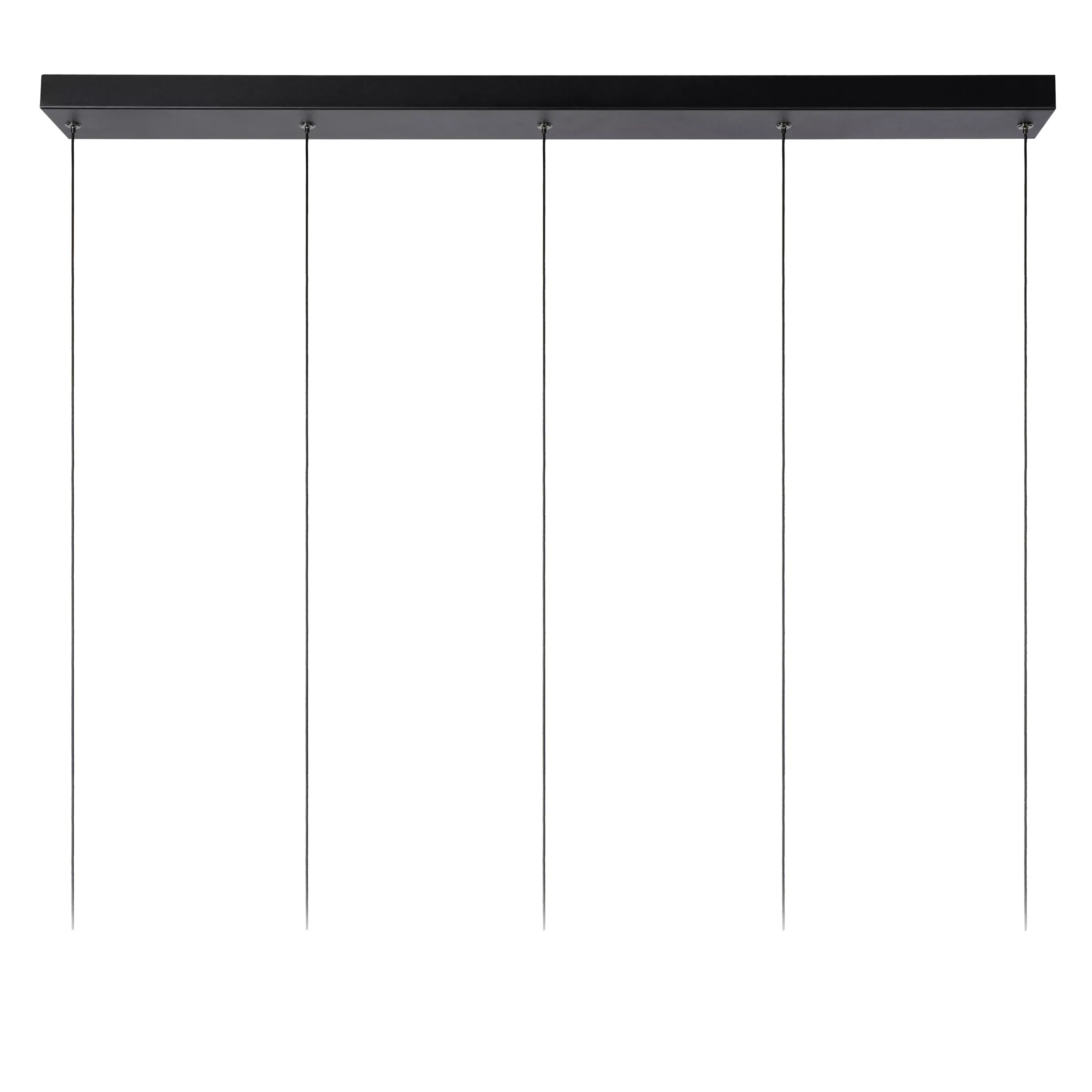 MARGARY - Hanglamp - LED Dimb. - 5x4,2W 2700K - Zwart*Lucide Shop