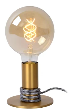 MARIT - Tafellamp - 1xE27 - Mat Goud / Messing*Lucide Discount