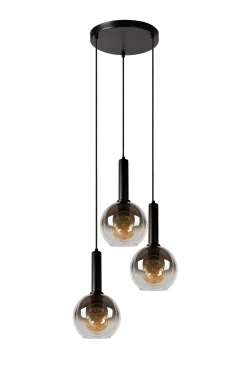 MARIUS - Hanglamp - Ø 48,5 cm - 3xE27 - Zwart*Lucide Best Sale