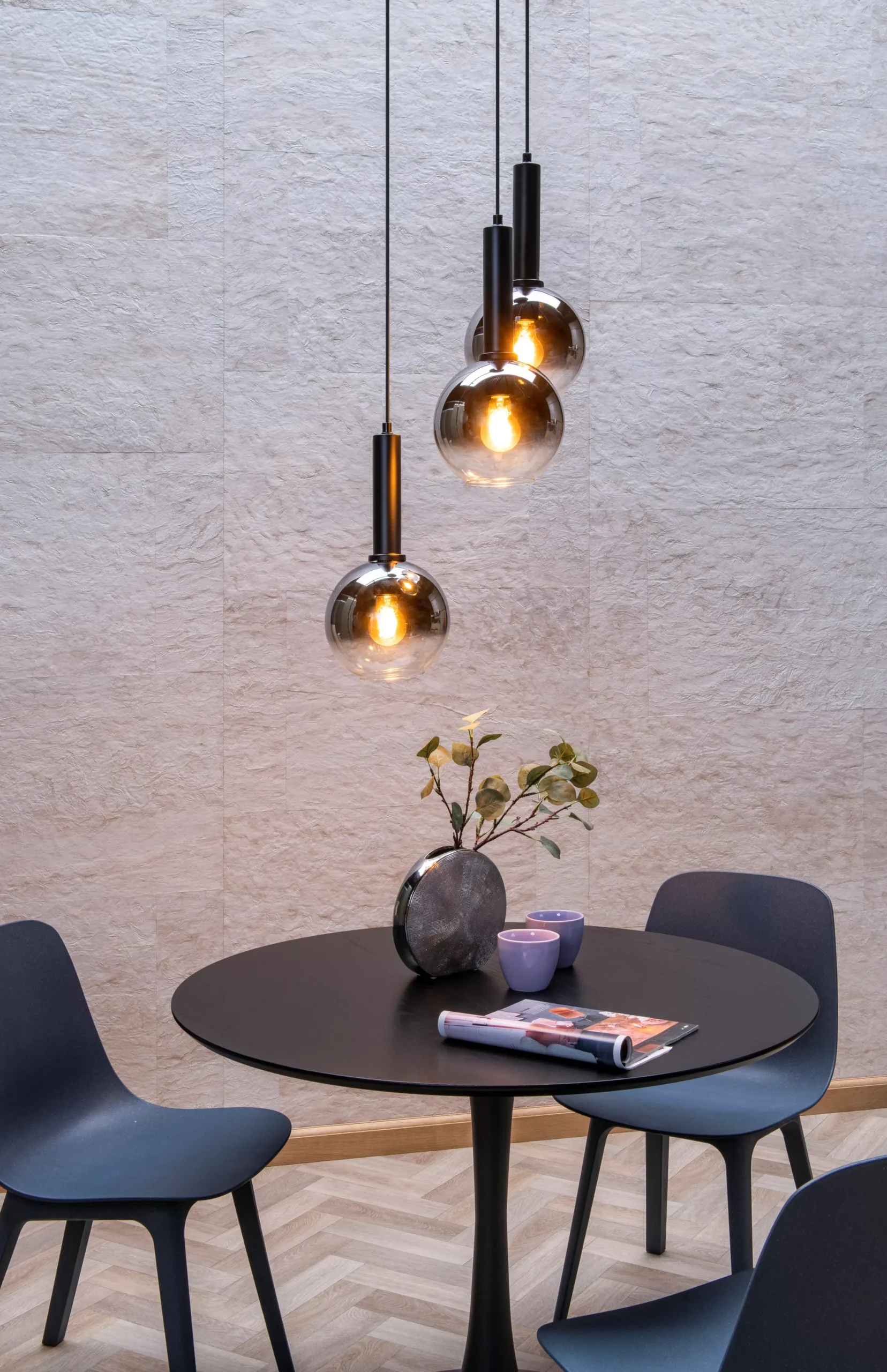MARIUS - Hanglamp - Ø 48,5 cm - 3xE27 - Zwart*Lucide Best Sale