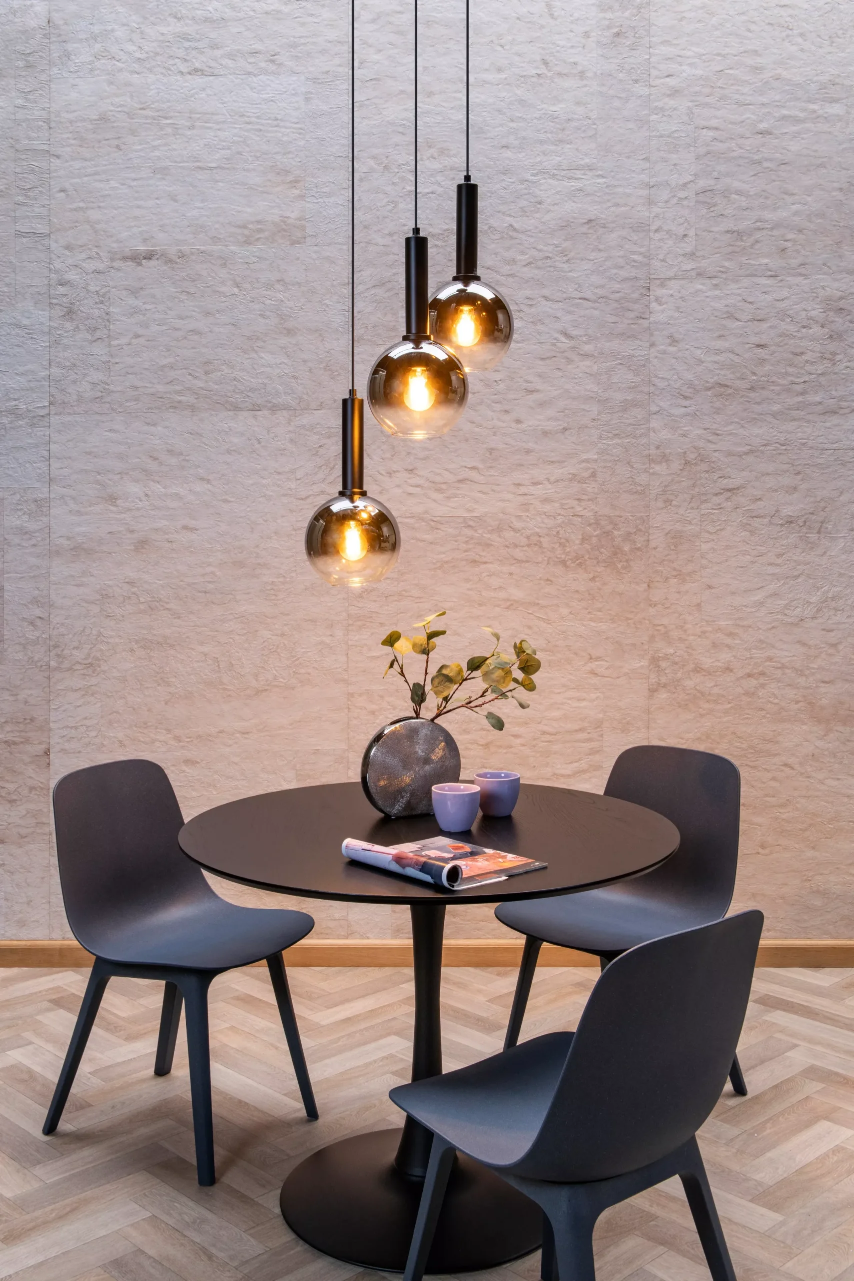 MARIUS - Hanglamp - Ø 48,5 cm - 3xE27 - Zwart*Lucide Best Sale