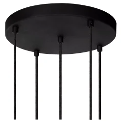 MARIUS - Hanglamp - Ø 55 cm - 5xE27 - Zwart*Lucide Store