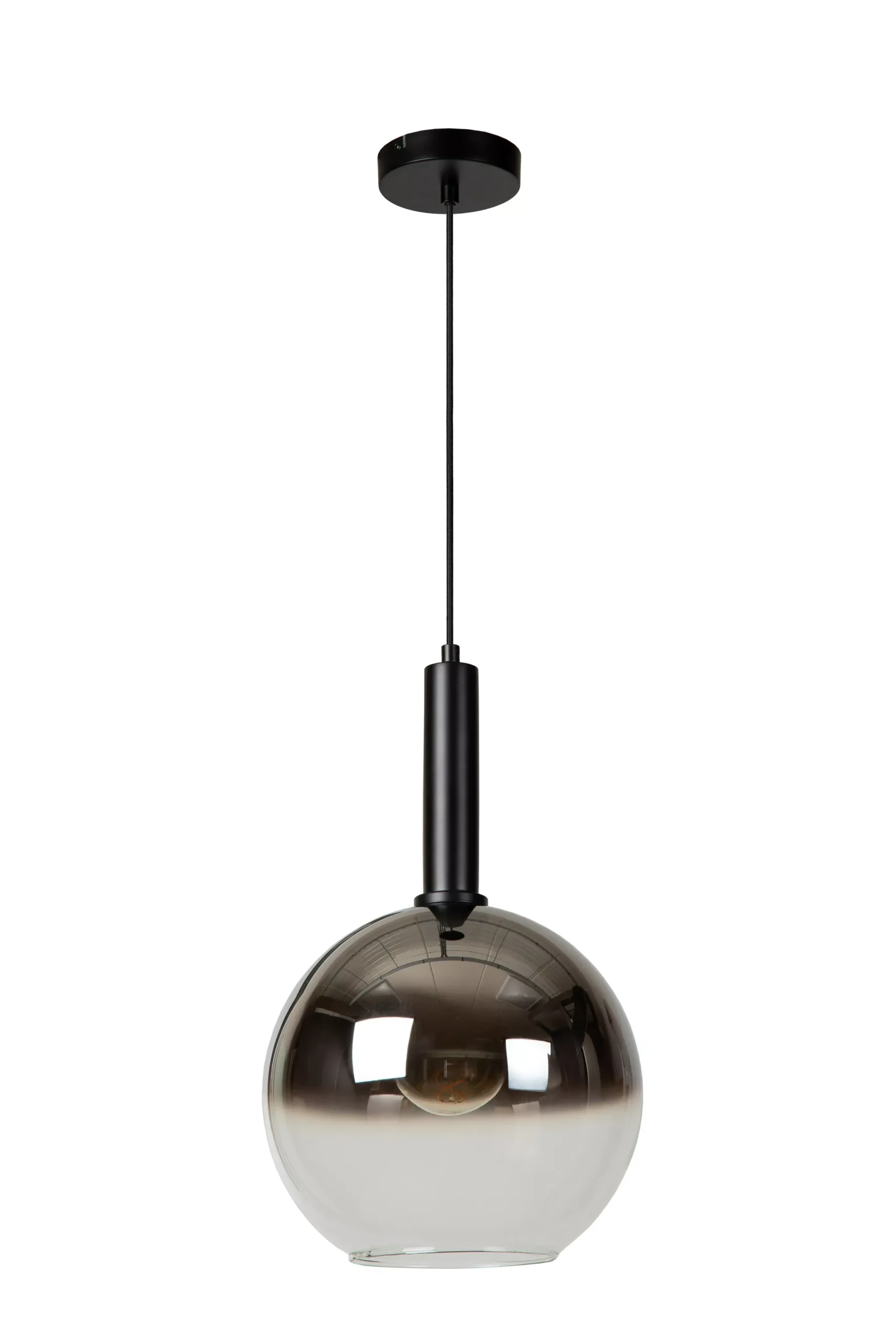 MARIUS - Hanglamp - Ø 30 cm - 1xE27 - Zwart*Lucide Outlet