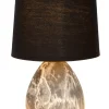 MARMO - Tafellamp - Ø 16 cm - 1xE14 - Zwart*Lucide New