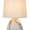 MARMO - Tafellamp - Ø 16 cm - 1xE14 - Wit*Lucide Outlet