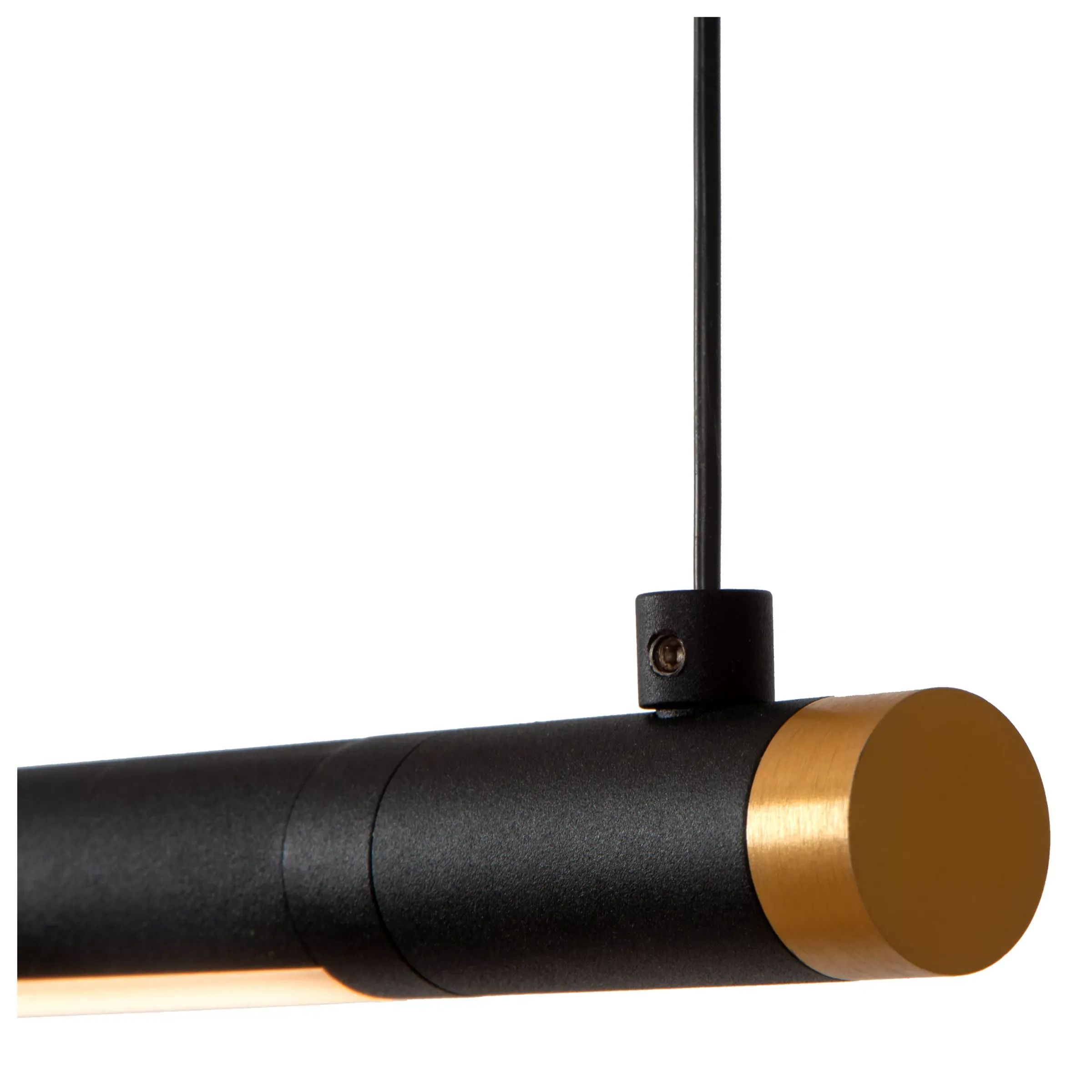 MARNIK - Hanglamp - Ø 2,5 cm - LED Dimb. - CCT - 1x22W 2700K/4000K - Zwart*Lucide Sale