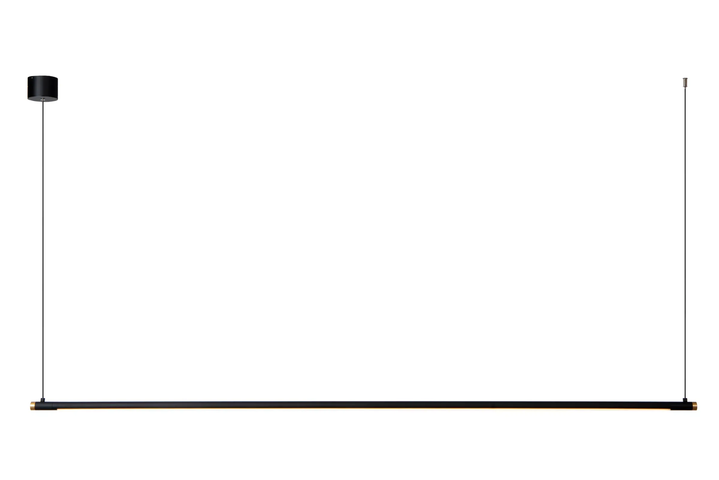 MARNIK - Hanglamp - Ø 2,5 cm - LED Dimb. - CCT - 1x24W 2700K/4000K - Zwart*Lucide Fashion