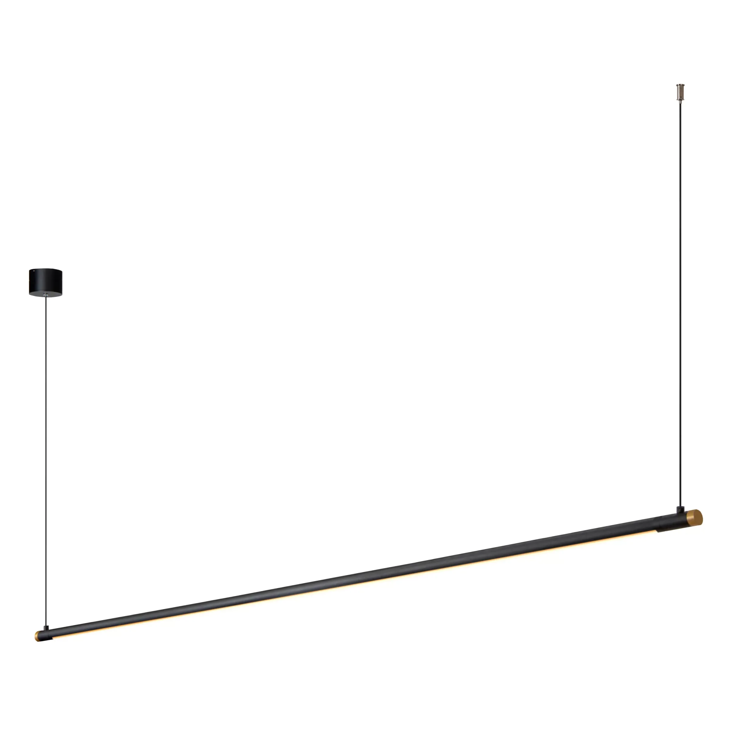 MARNIK - Hanglamp - Ø 2,5 cm - LED Dimb. - CCT - 1x24W 2700K/4000K - Zwart*Lucide Fashion