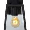 MATSLOT - Wandlamp Binnen/Buiten - 1xE27 - IP23 - Zwart*Lucide Store