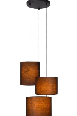 MAYA - Hanglamp - Ø 46 cm - 3xE27 - Zwart*Lucide Outlet
