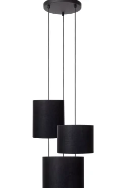 MAYA - Hanglamp - Ø 46 cm - 3xE27 - Zwart*Lucide Outlet