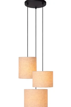MAYA - Hanglamp - Ø 46 cm - 3xE27 - Beige*Lucide Fashion