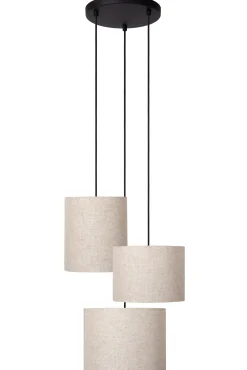 MAYA - Hanglamp - Ø 46 cm - 3xE27 - Beige*Lucide Fashion