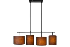 MAYA - Hanglamp - 4xE27 - Zwart*Lucide Cheap