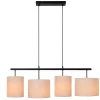 MAYA - Hanglamp - 4xE27 - Beige*Lucide Cheap