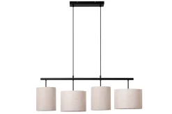 MAYA - Hanglamp - 4xE27 - Beige*Lucide Cheap