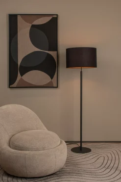 MAYA - Vloerlamp - Ø 45 cm - 1xE27 - Zwart*Lucide Best Sale