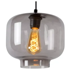 MEDINE - Hanglamp - Ø 25 cm - 1xE27 - Fumé*Lucide New