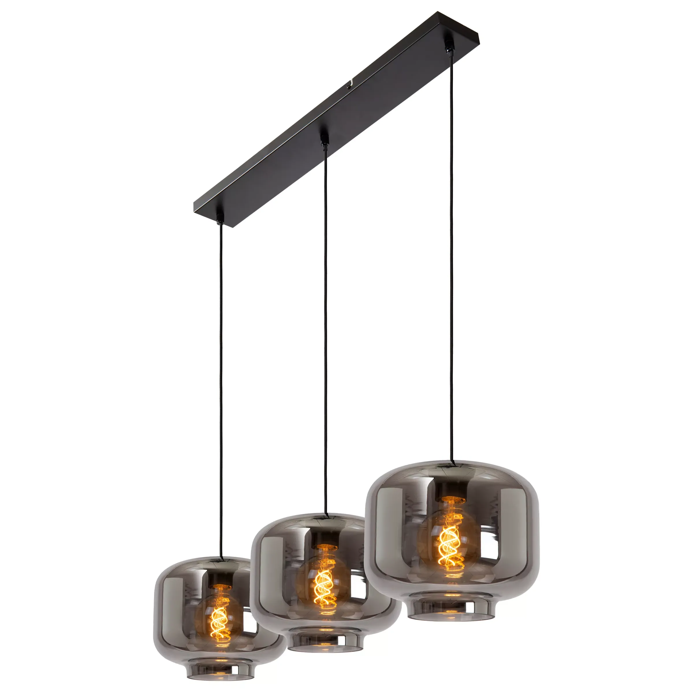 MEDINE - Hanglamp - 3xE27 - Fumé*Lucide Best Sale