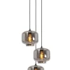MEDINE - Hanglamp - Ø 46 cm - 3xE27 - Fumé*Lucide Outlet