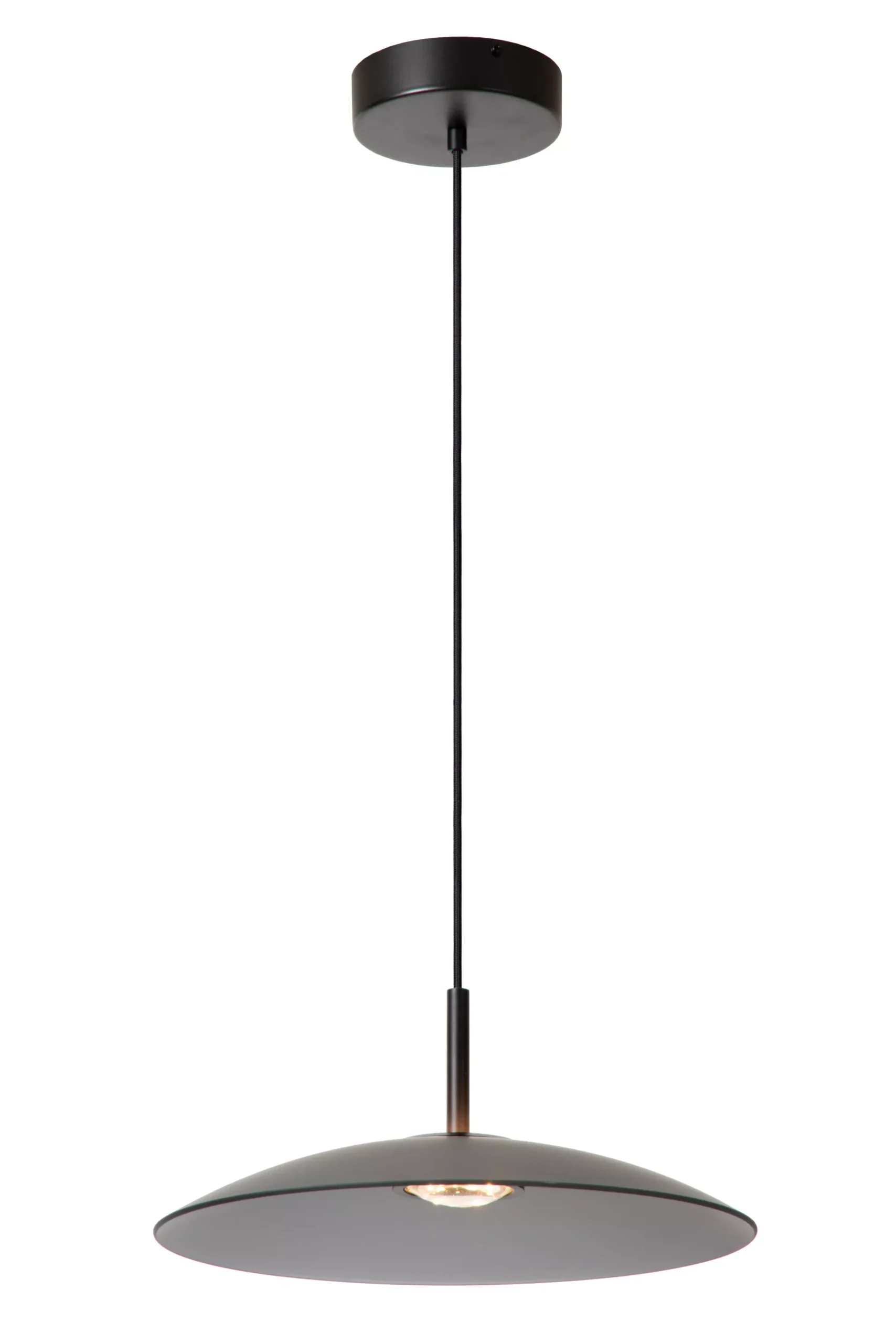 MENGA - Hanglamp - Ø 40 cm - LED Dimb. - 1x11W 2700K - Fumé*Lucide Best